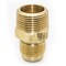 Thrifco Plumbing No. BCM-7 15/16 Inch x 3/4 Inch Brass Flare MIP Adapter 6930002 - alternate 2